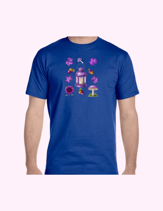 Purple Autumn - Adult T-Shirt