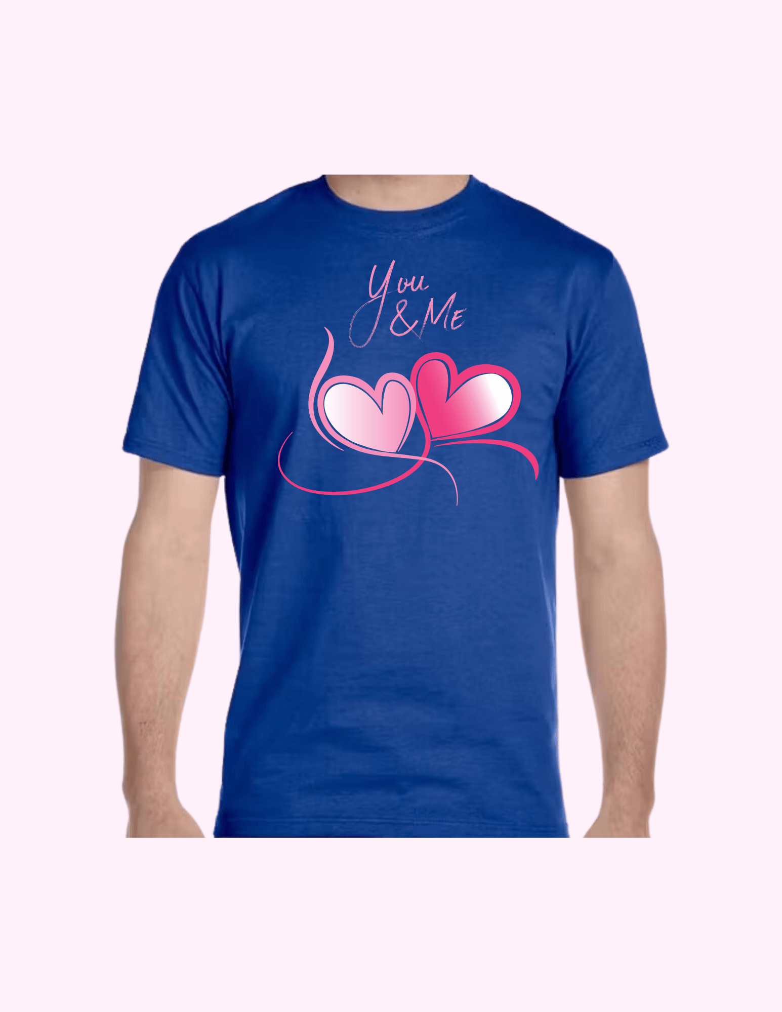 You & Me - Adult T-Shirt featuring unique artwork, perfect for personal style and expression.