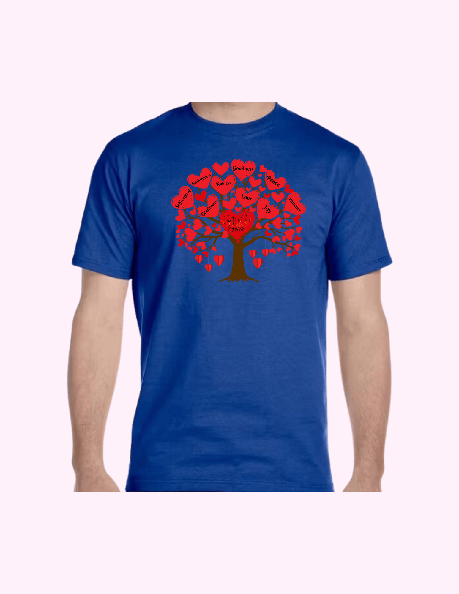 Fruits Of The Spirit - Adult T-Shirt featuring unique artwork, perfect for personal style and expression.