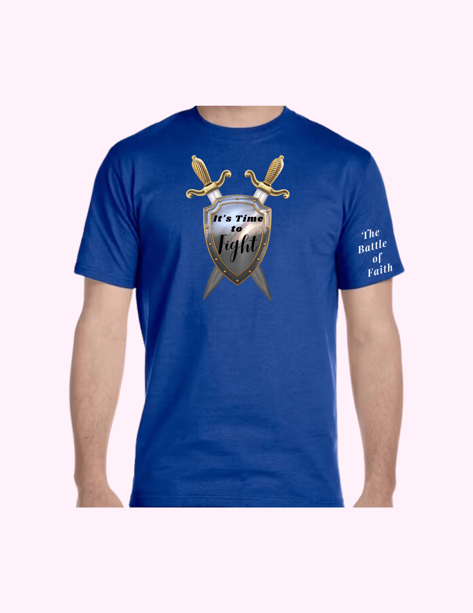 It's Time To Fight - Adult T-Shirt featuring unique artwork, perfect for personal style and expression.