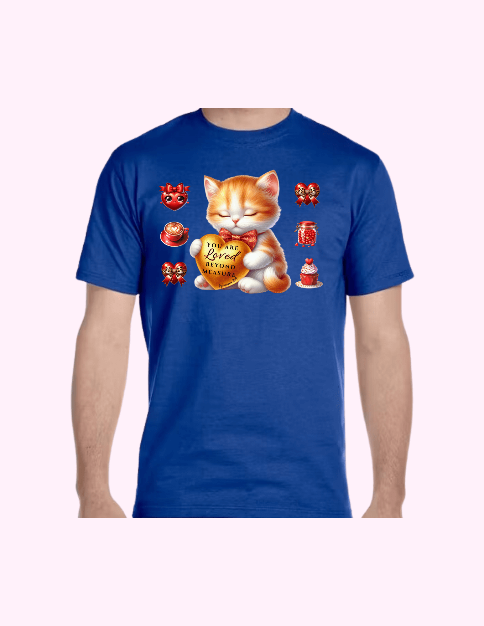 You Are Loved - Adult T-Shirt featuring unique artwork, perfect for personal style and expression.