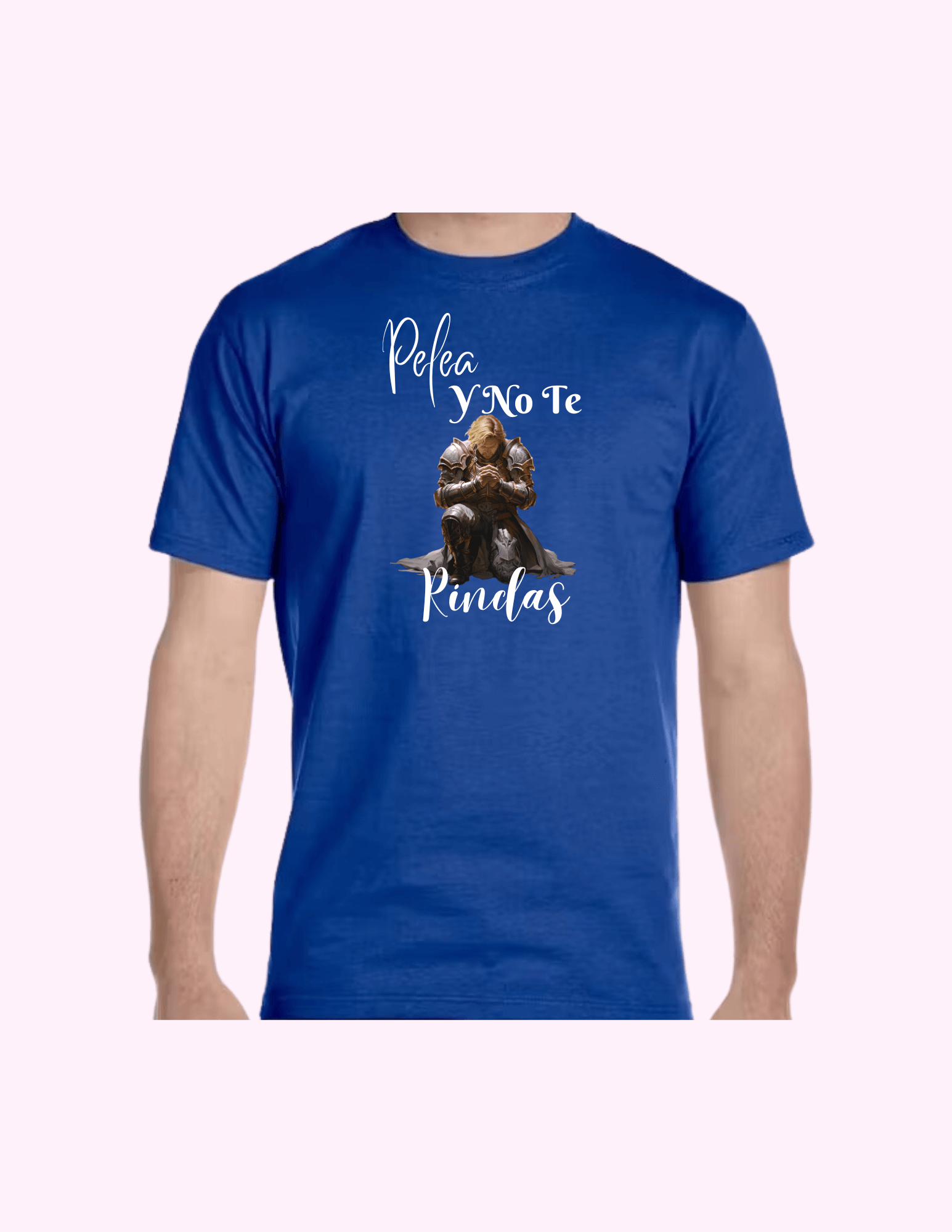 Pelea Y No Te Rindas (Hombre) - Adult T-Shirt featuring unique artwork, perfect for personal style and expression.