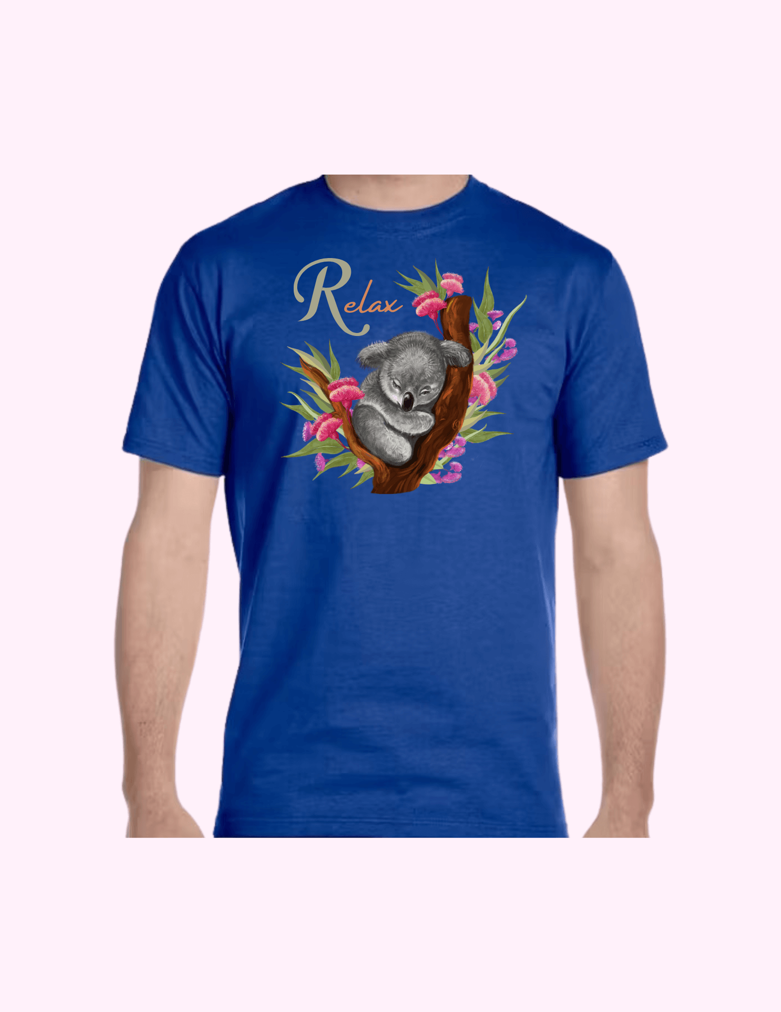 Relax - Adult T-Shirt featuring unique artwork, perfect for personal style and expression.