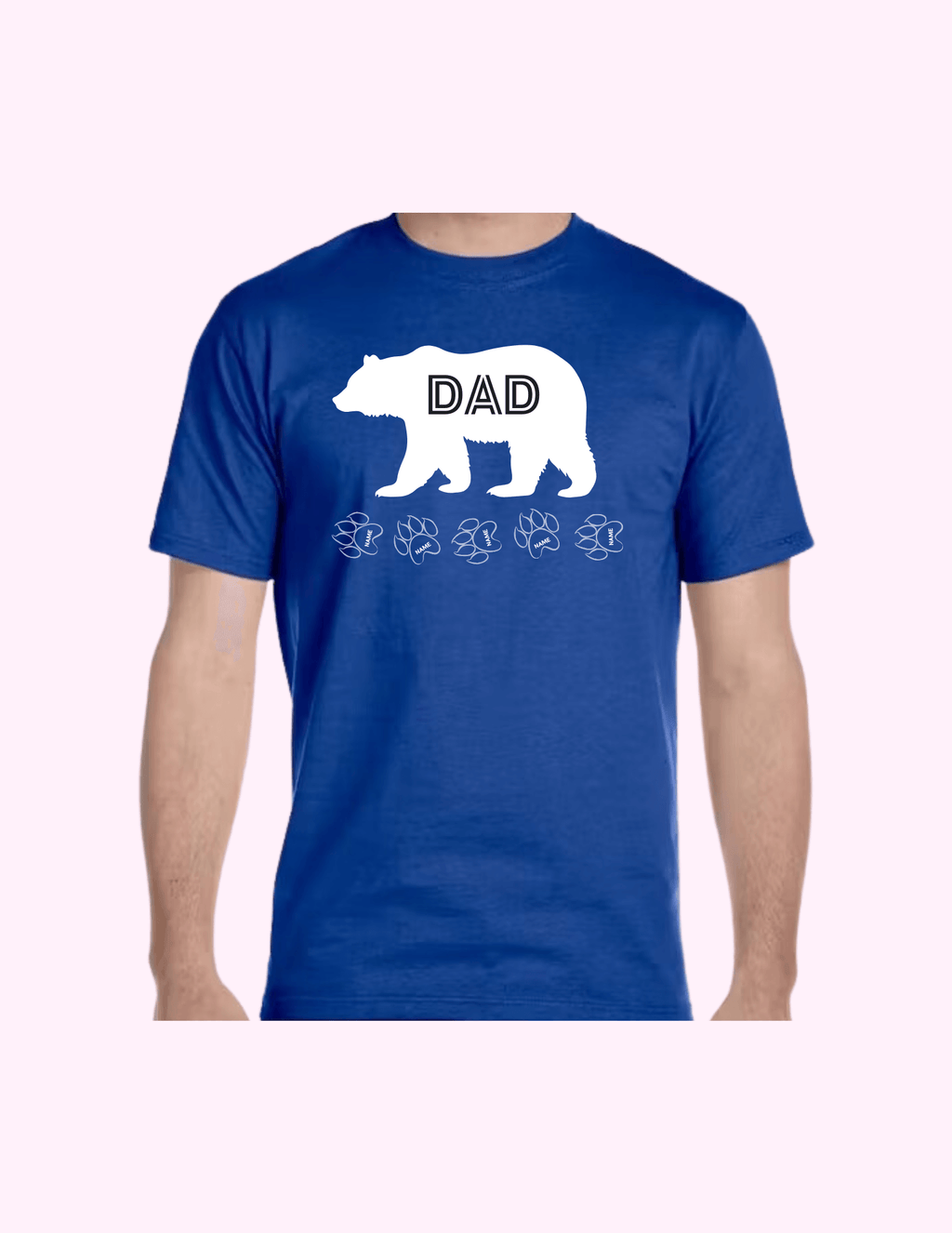 Dad Bear - Adult T-Shirt featuring unique artwork, perfect for personal style and expression.