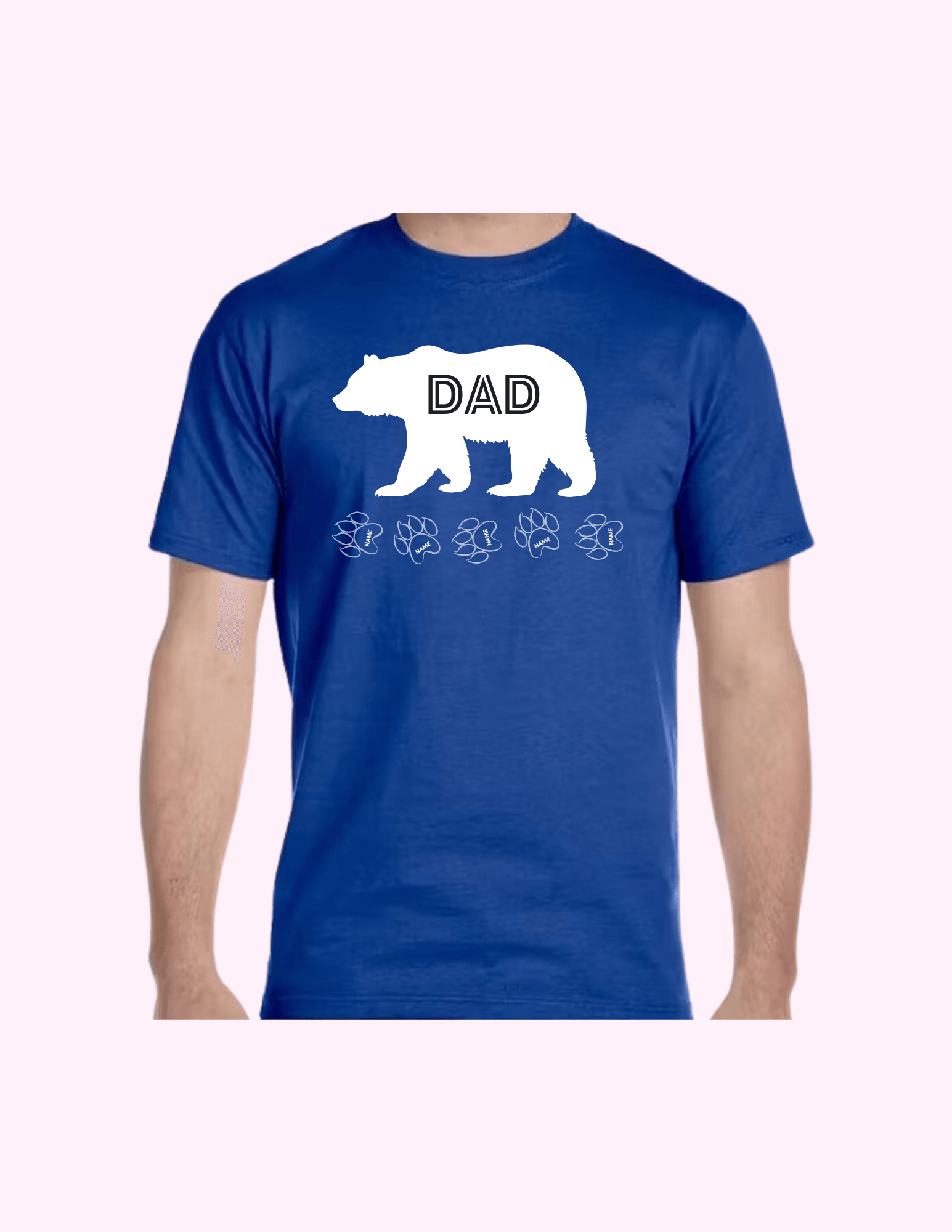 Dad Bear - Adult T-Shirt featuring unique artwork, perfect for personal style and expression.