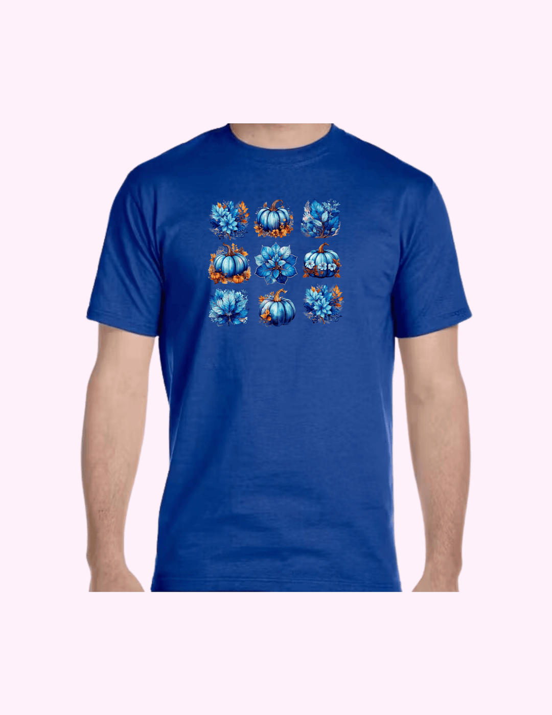 Blue Pumpkin - Adult T-Shirt