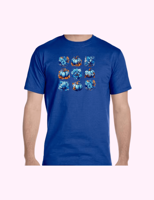 Blue Pumpkin - Adult T-Shirt