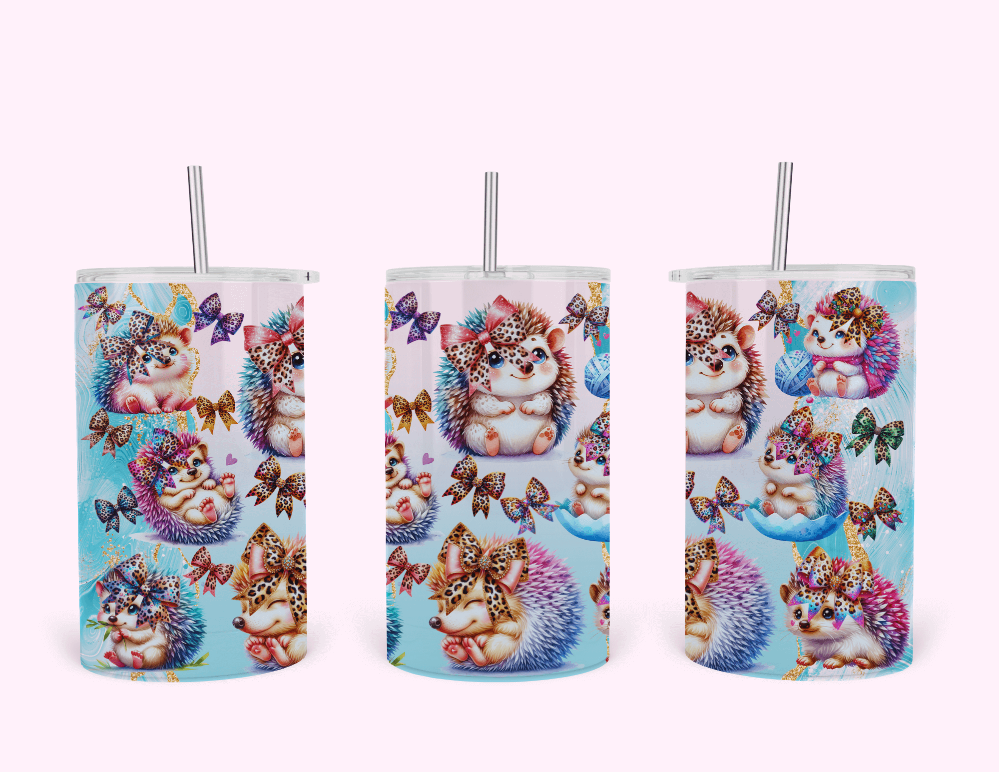 Hedgehog - Tumbler featuring unique artwork, perfect for personal style and expression.