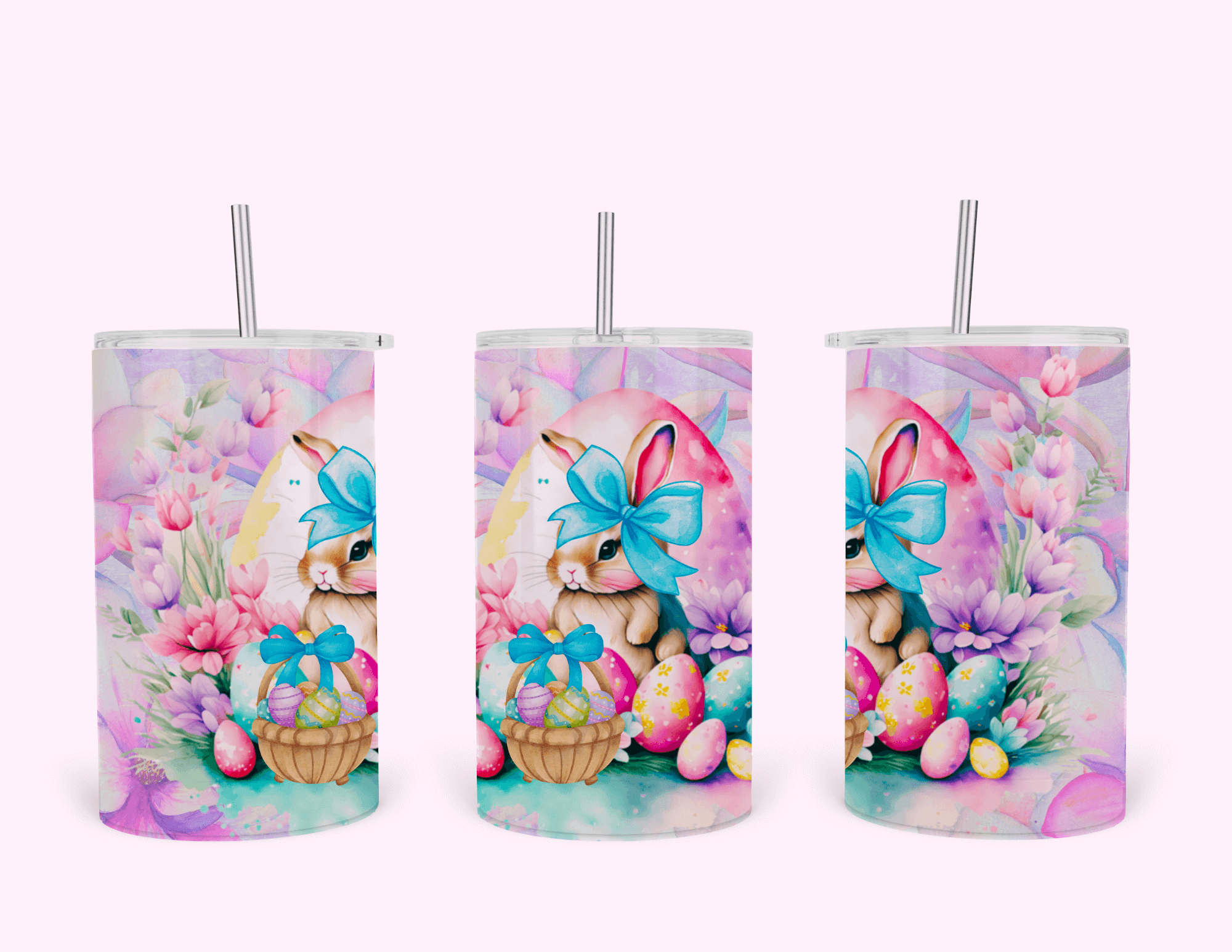 Easter Bunny - Tumbler featuring unique artwork, perfect for personal style and expression.