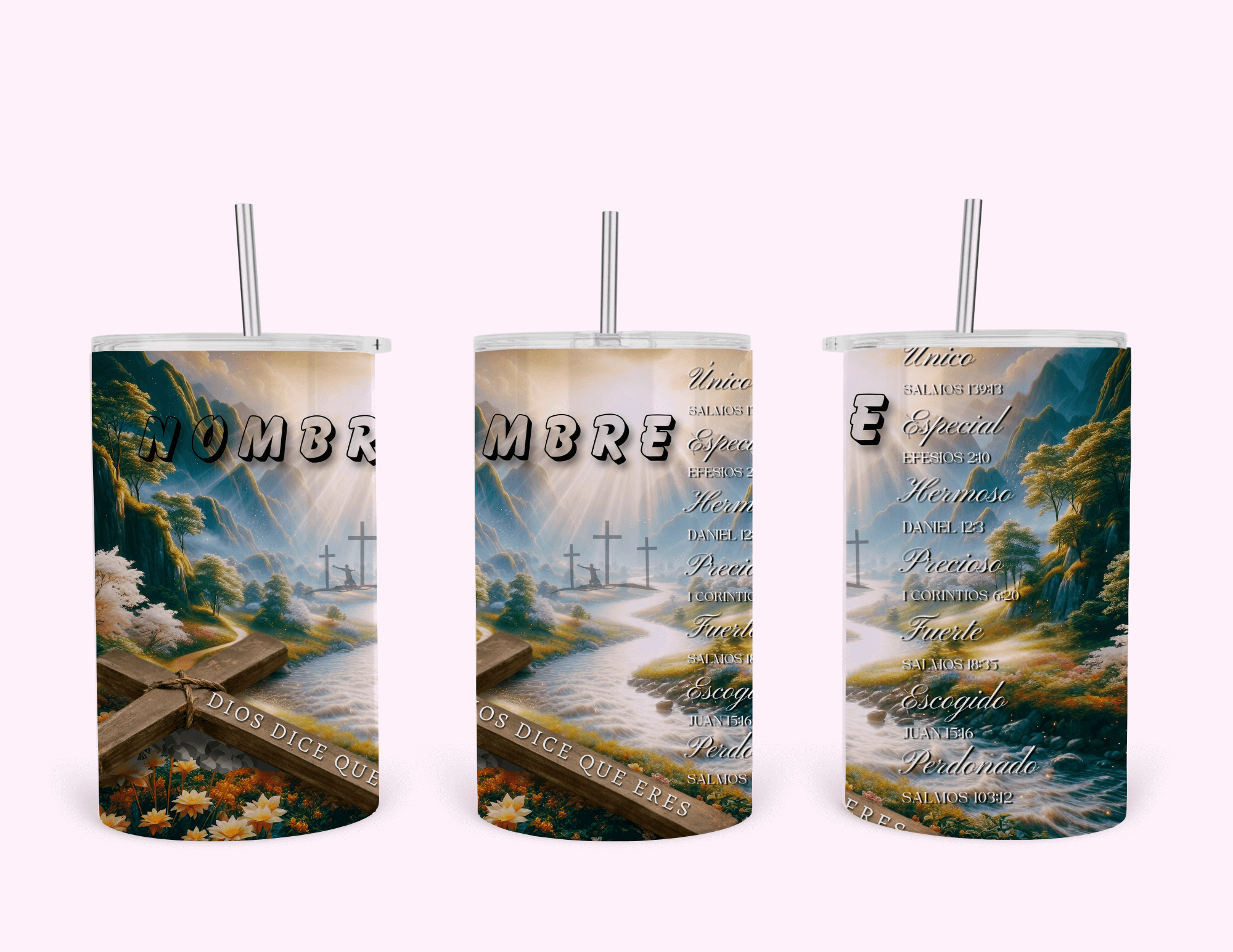 God Says You Are - 12oz Tumbler featuring unique artwork, perfect for personal style and expression.