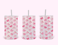Pink bow - 12oz Tumbler featuring unique artwork, perfect for personal style and expression.