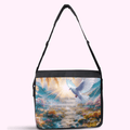 Crossbody bag made of premium materials, featuring a sleek design and adjustable strap for comfort and style.