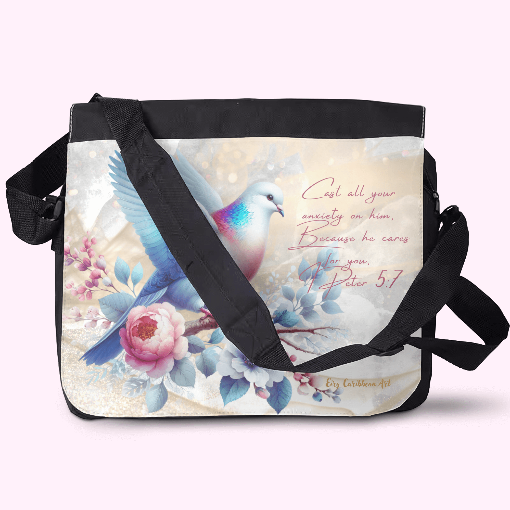 Crossbody bag made of premium materials, featuring a sleek design and adjustable strap for comfort and style.