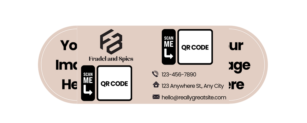Custom Foldable Business Card