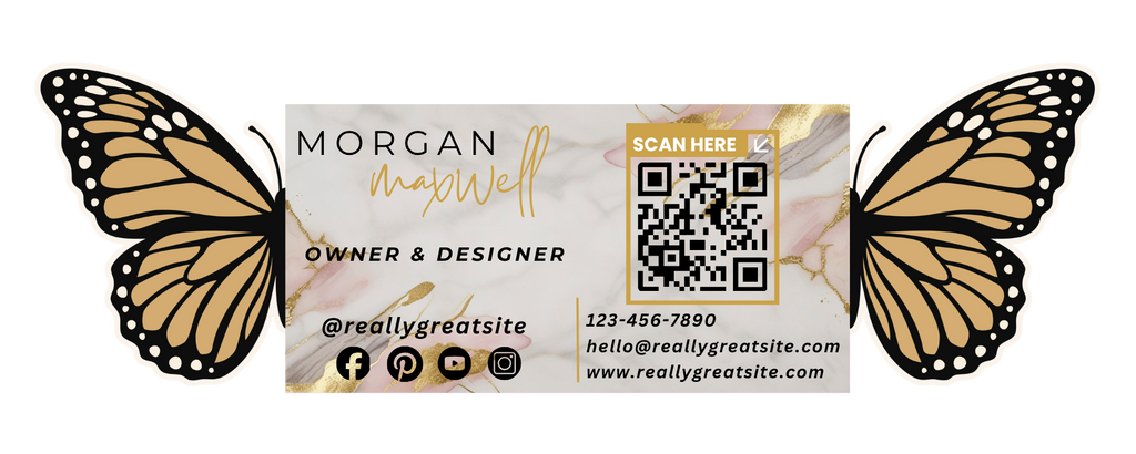 Custom Foldable Business Card