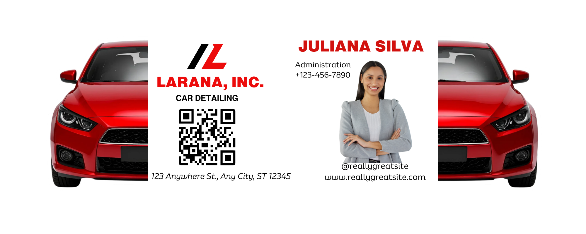Custom Foldable Business Card