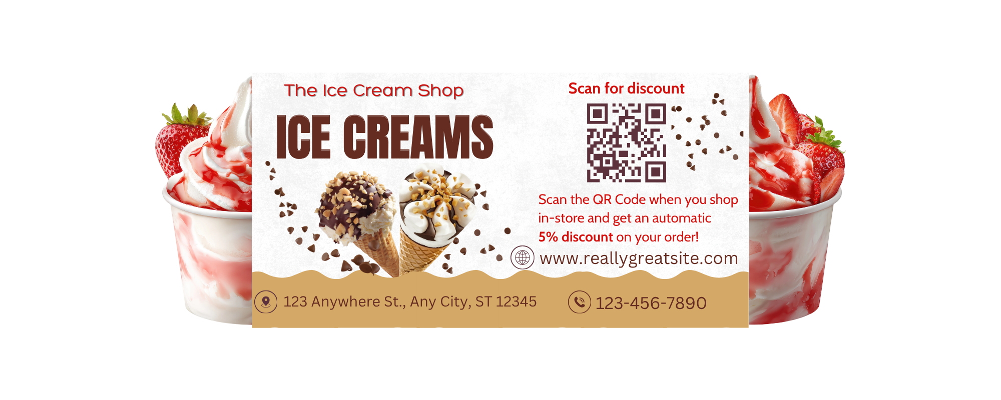 Custom Foldable Business Card