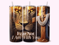 Fear Not - 20oz Tumbler featuring unique artwork, perfect for personal style and expression.