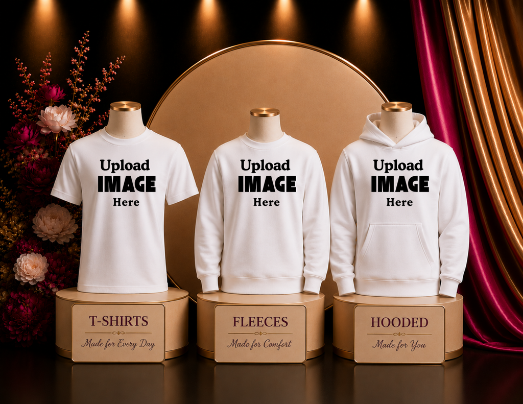 Custom Apparel (Adults) - T-shirts / Fleece / Hooded