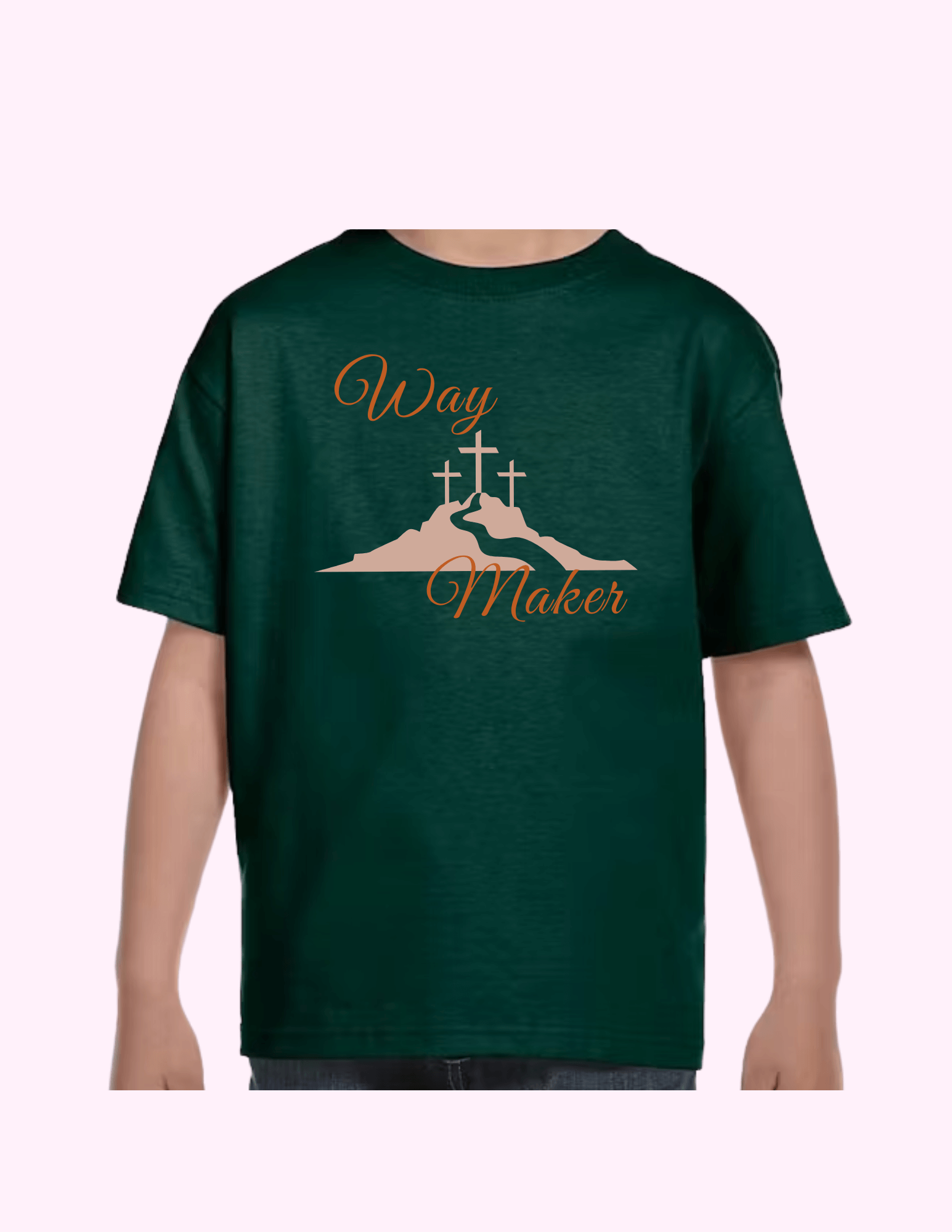 Way Maker - Kids T-Shirt featuring unique artwork, perfect for personal style and expression.