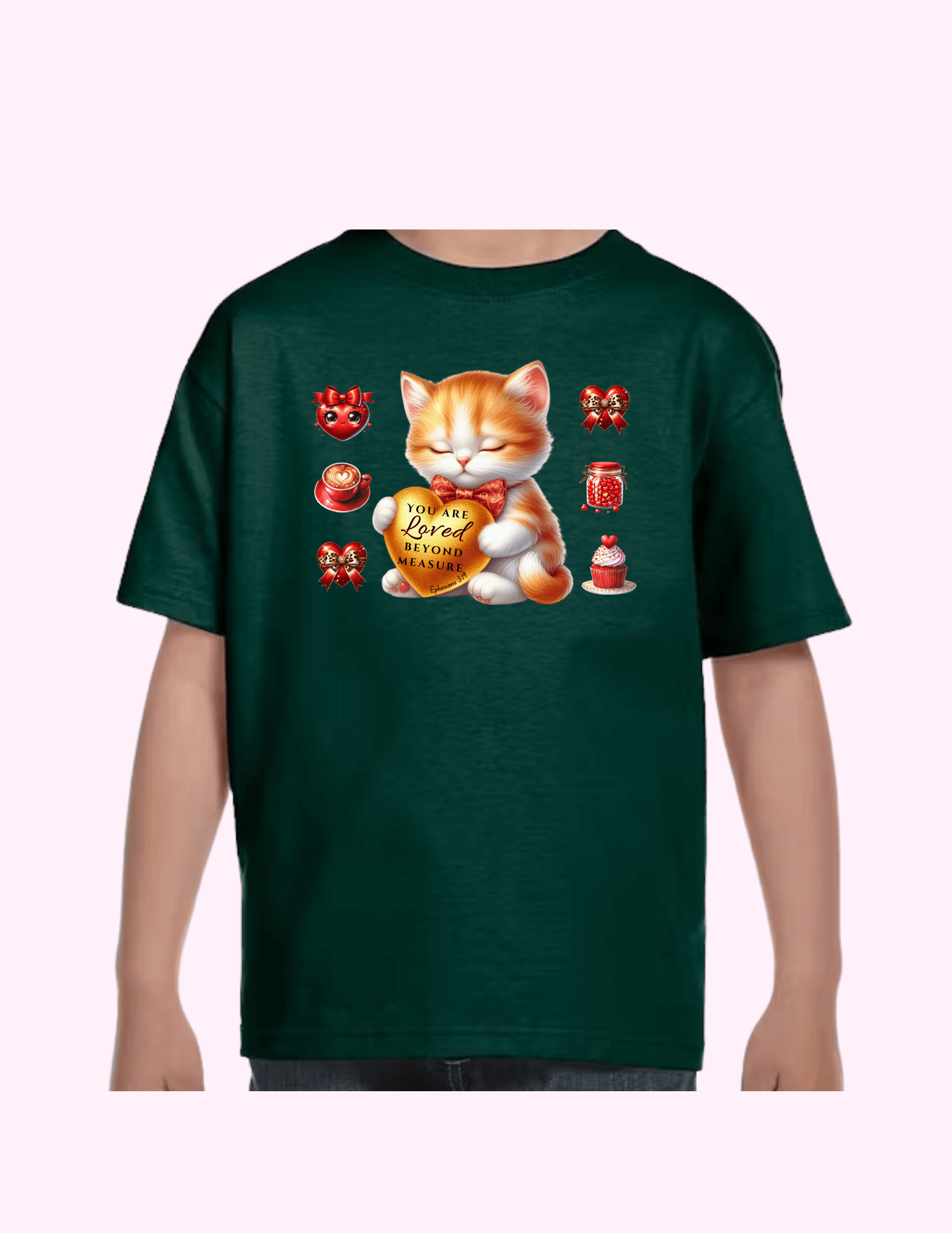 You Are Loved - Kids T-Shirt featuring unique artwork, perfect for personal style and expression.