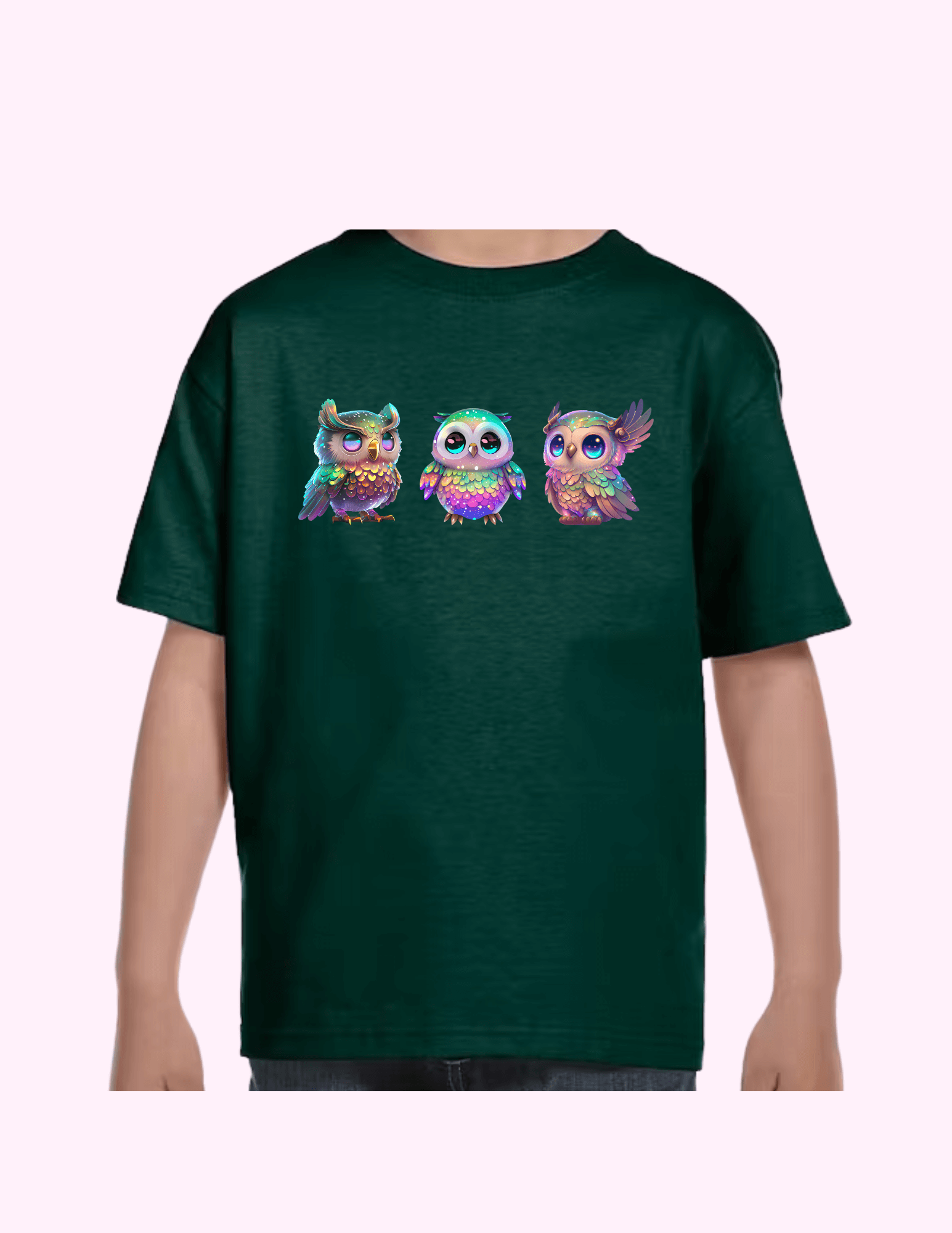 Owls - Kids T-Shirt featuring unique artwork, perfect for personal style and expression.
