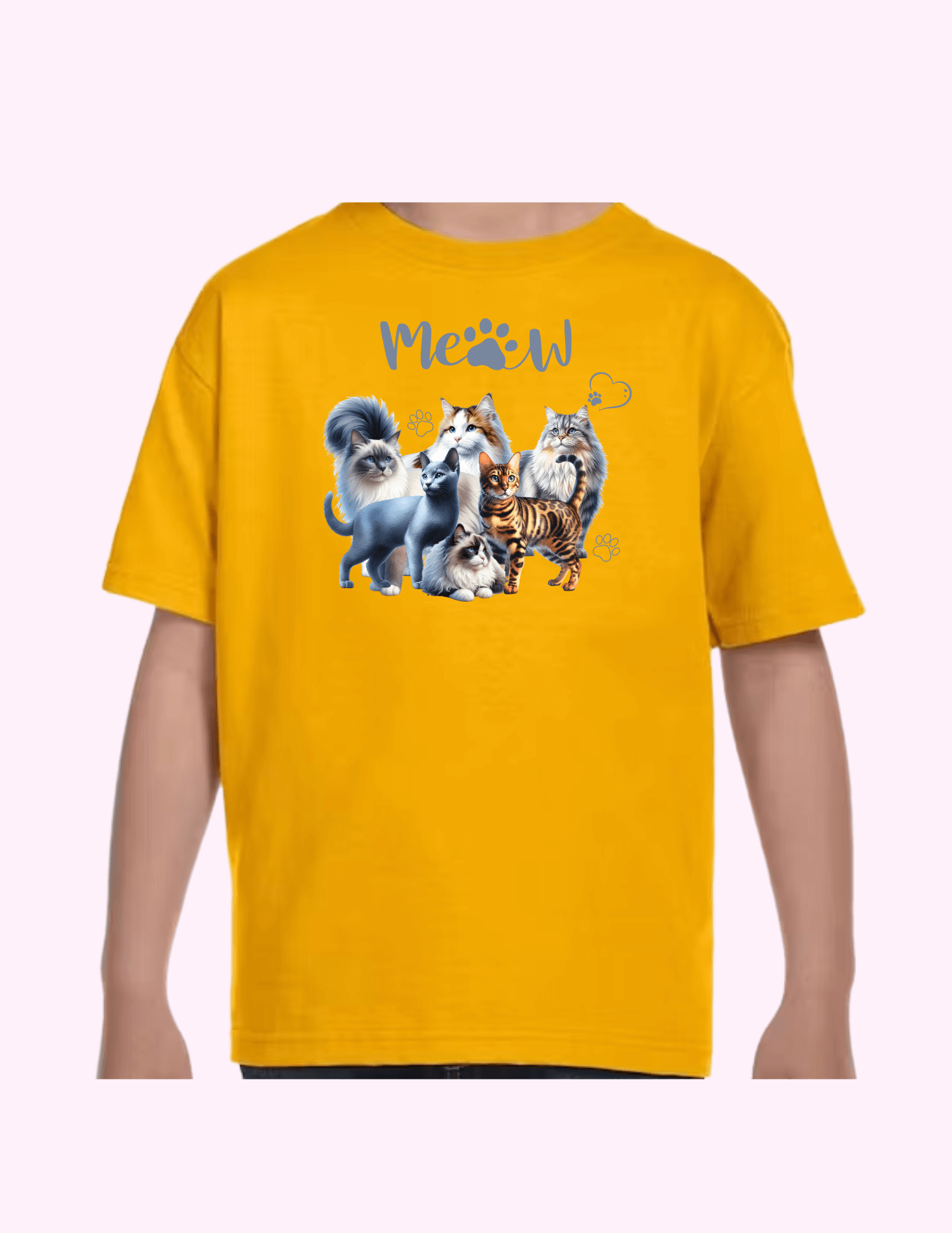 Cats - Kids T-Shirt featuring unique artwork, perfect for personal style and expression.