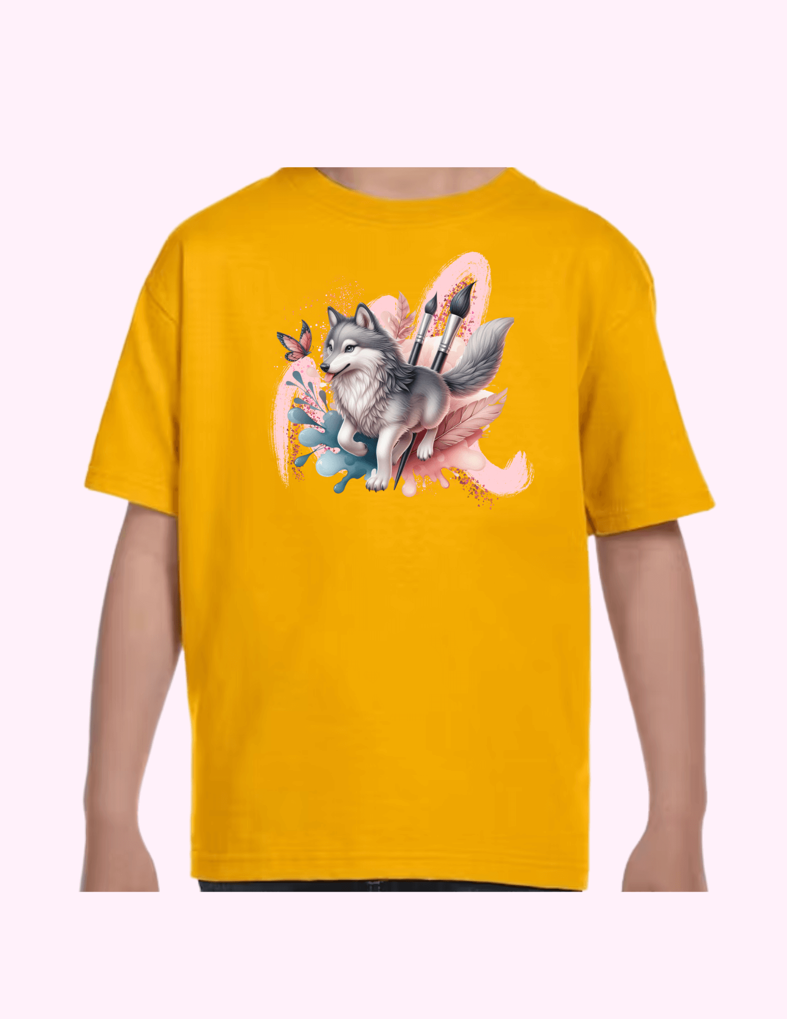Paint Brush - Kids T-Shirt featuring unique artwork, perfect for personal style and expression.