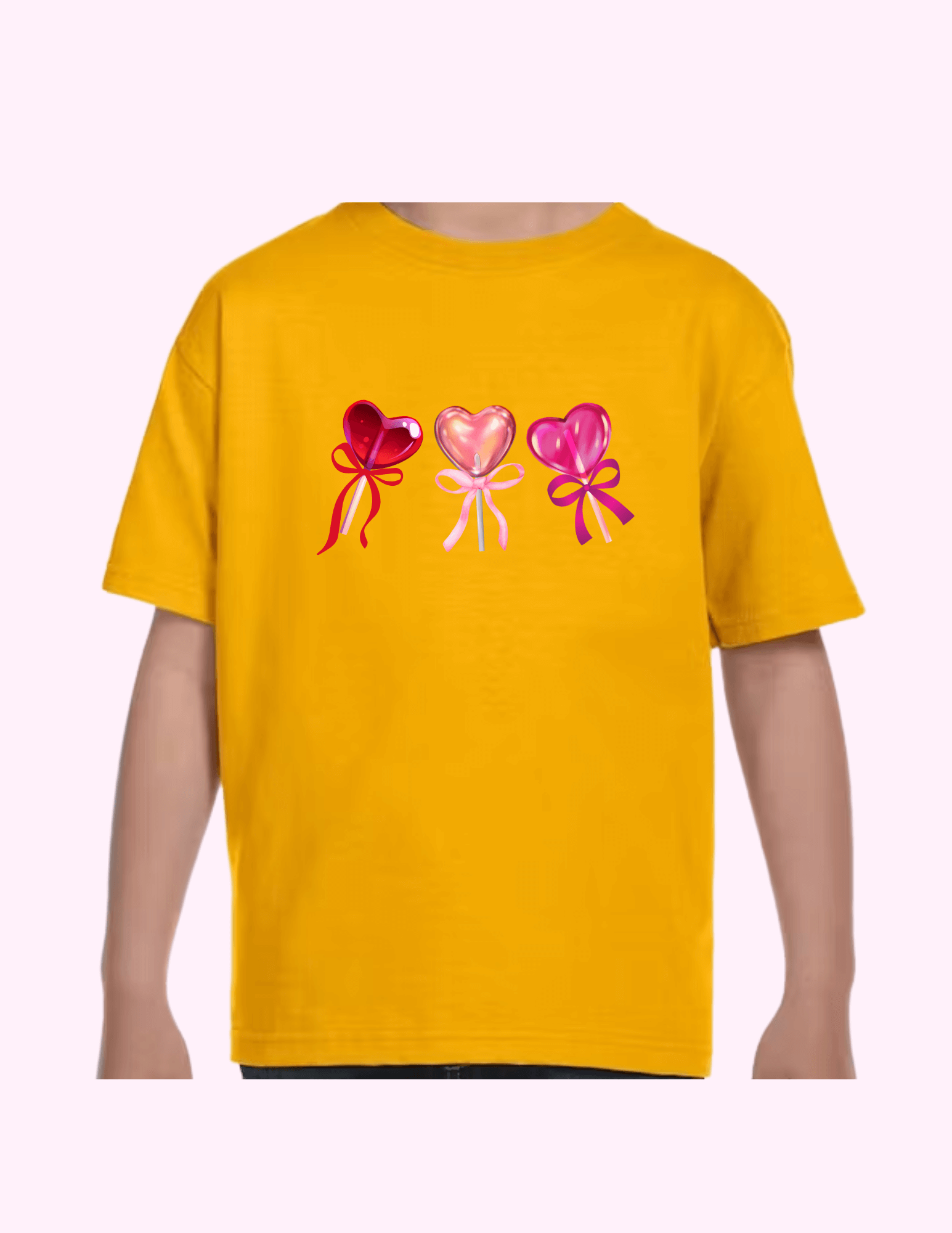 Lollypop Heart - Kids T-Shirt featuring unique artwork, perfect for personal style and expression.