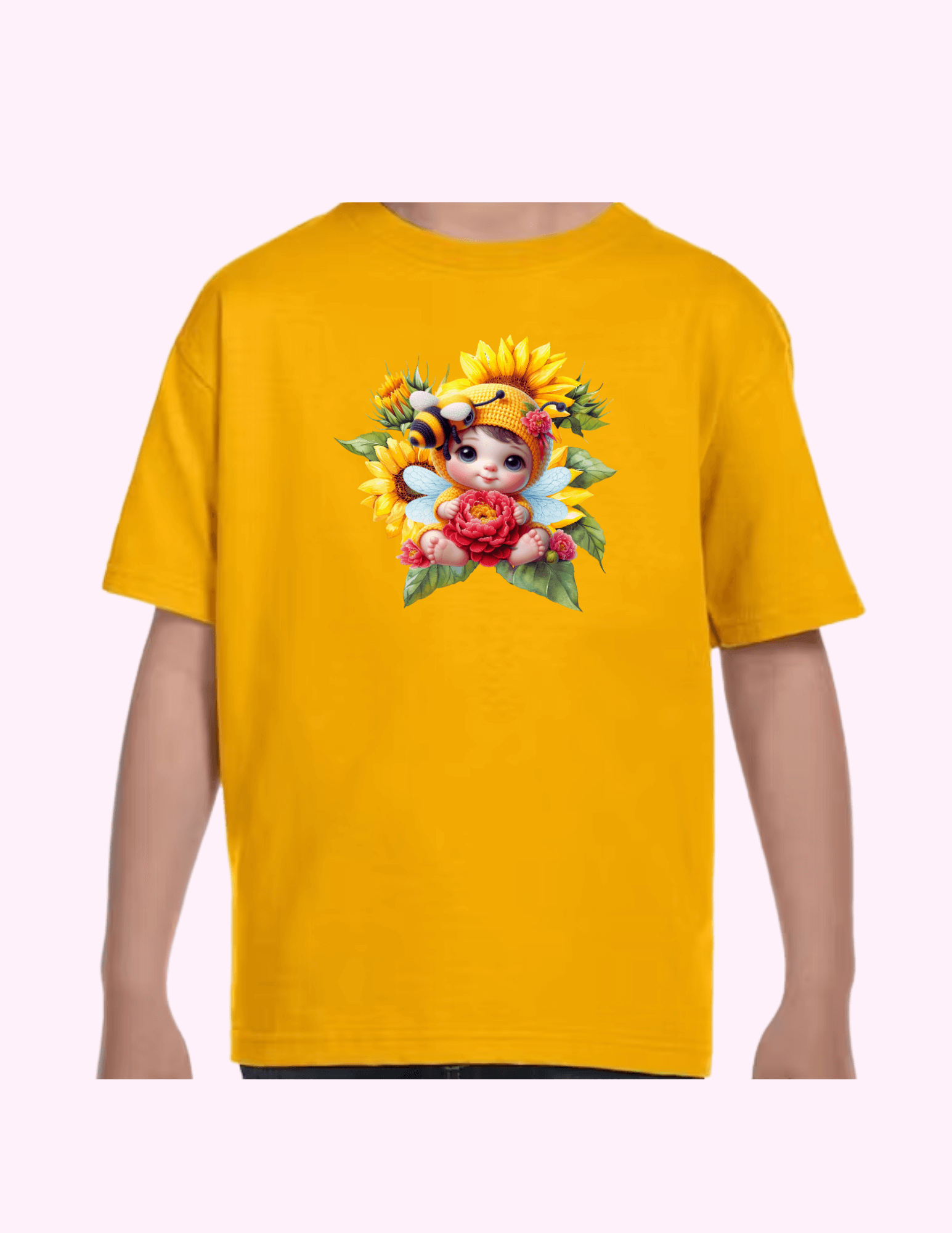 Bee - Kids T-Shirt featuring unique artwork, perfect for personal style and expression.