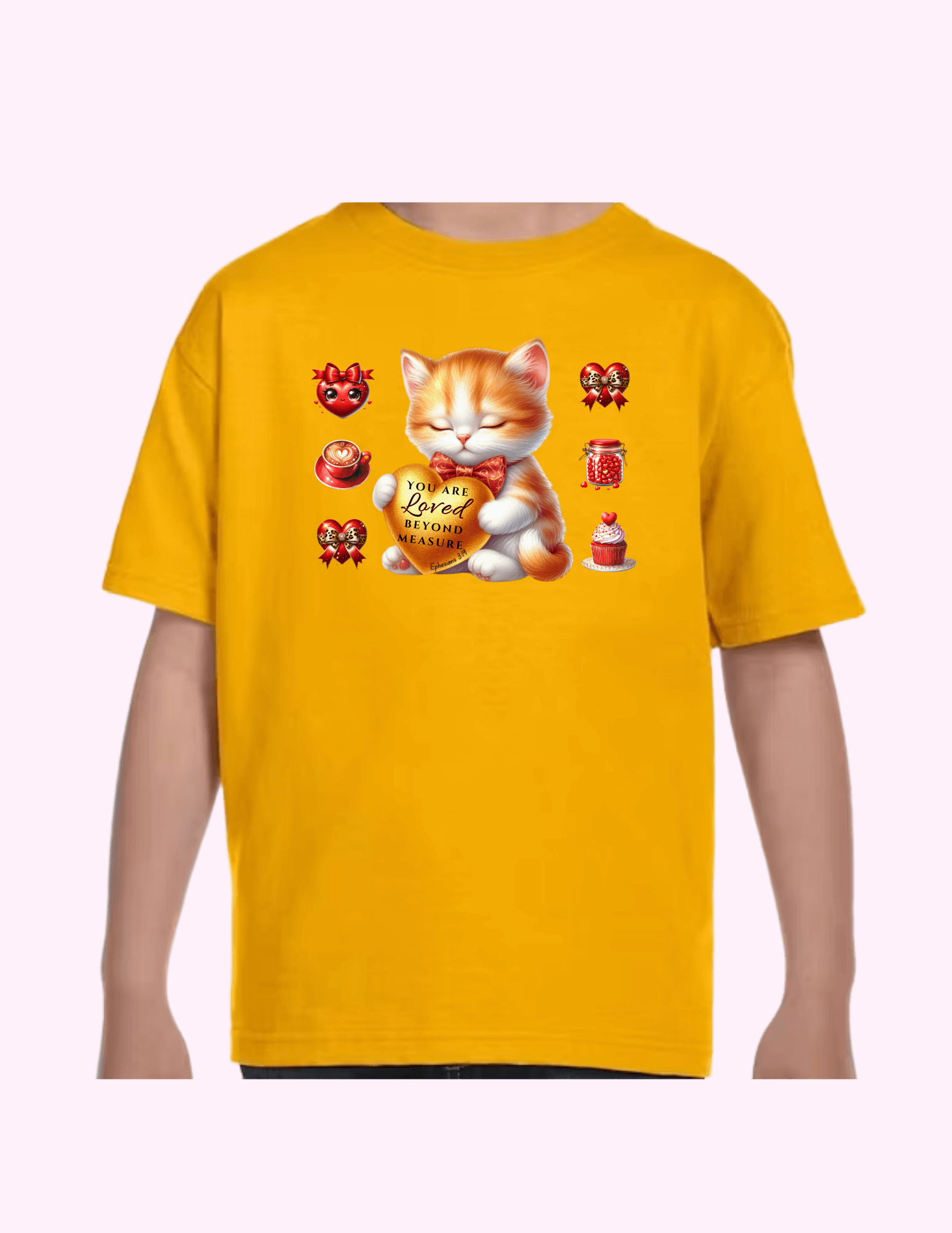 You Are Loved - Kids T-Shirt featuring unique artwork, perfect for personal style and expression.