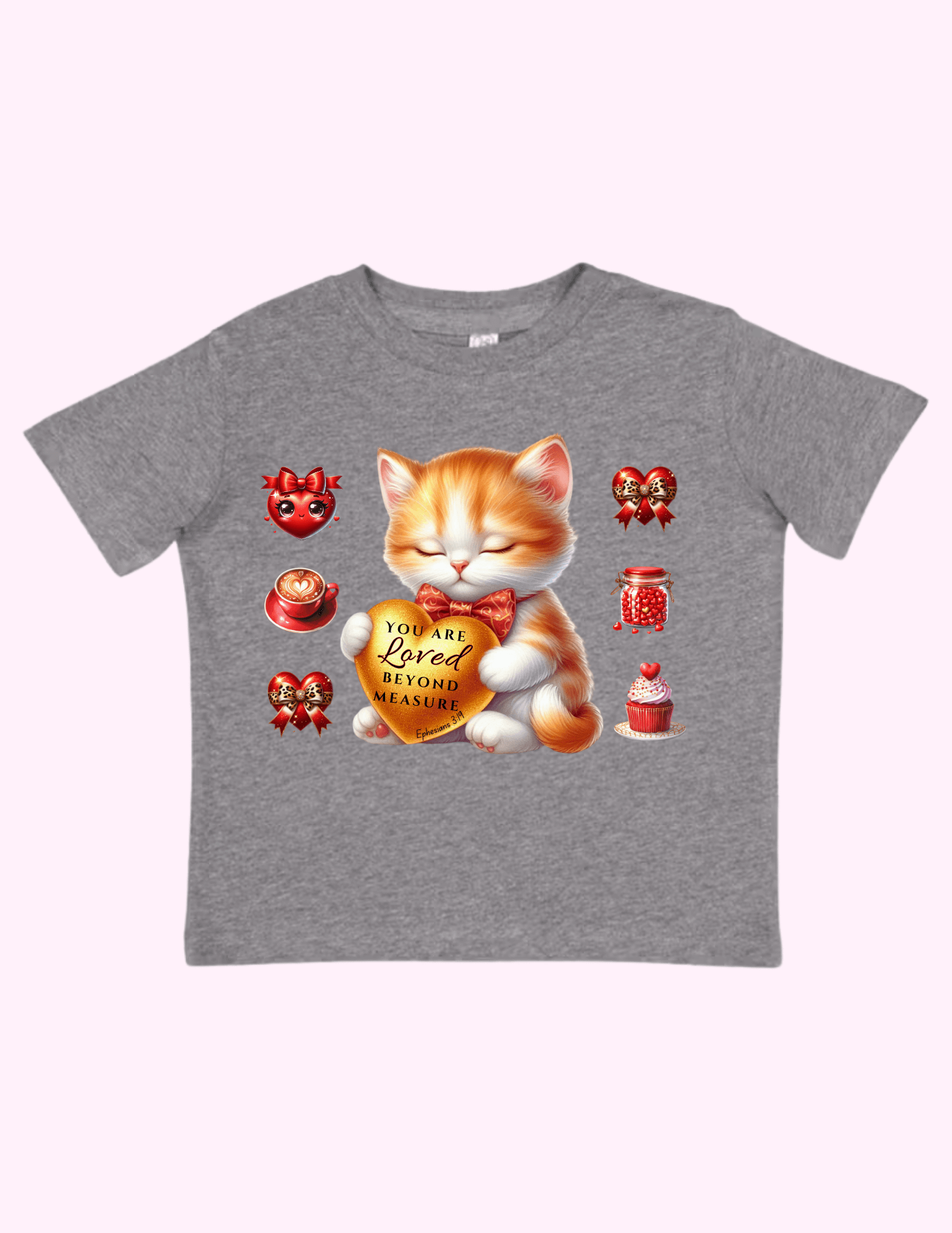 You Are Loved (Toddler) featuring unique artwork, perfect for personal style and expression.