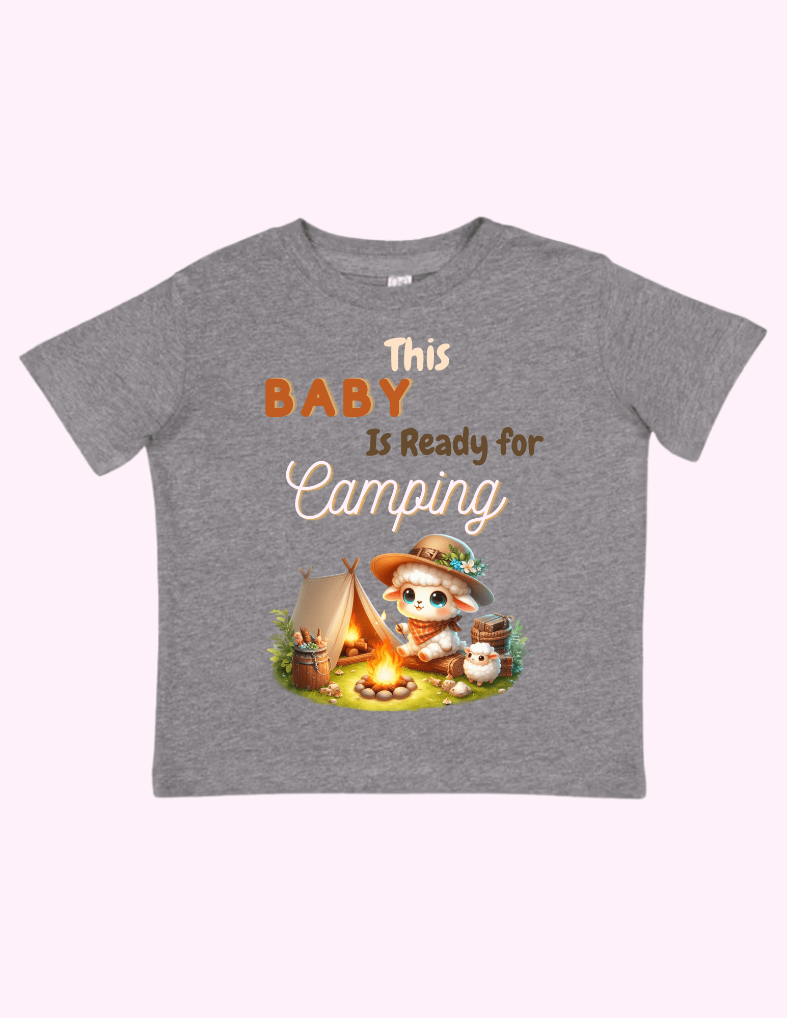 Ready To Camp (Toddler) featuring unique artwork, perfect for personal style and expression.
