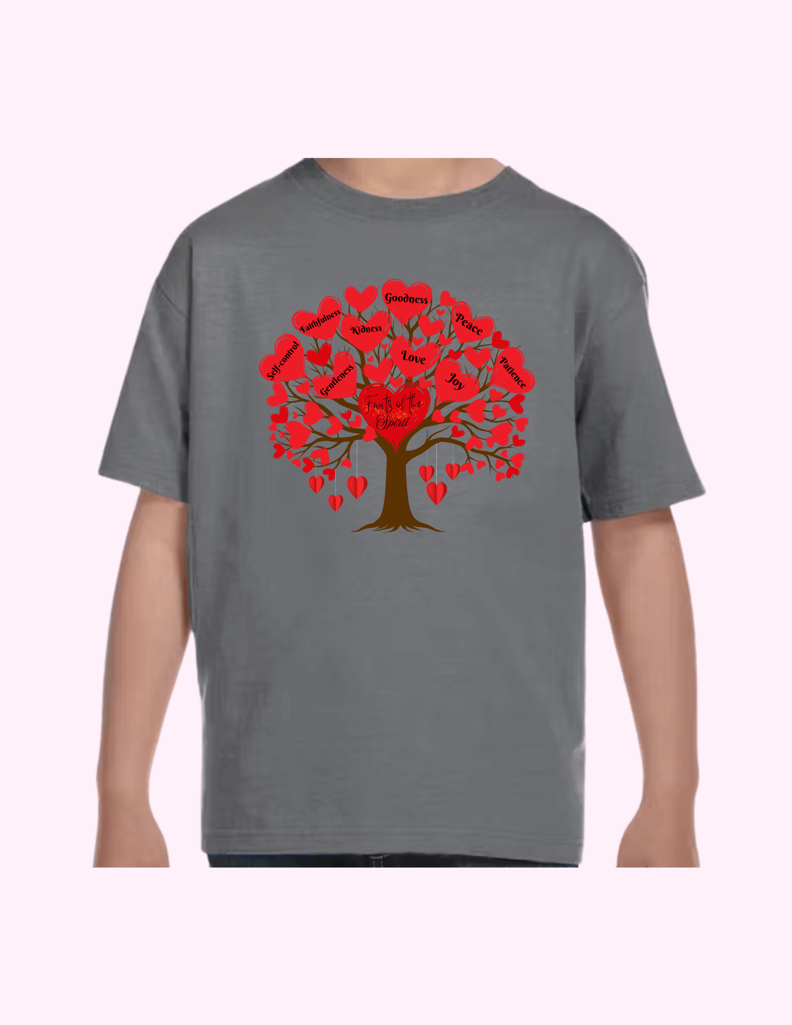 Fruit Of The Spirit - Kids T-Shirt featuring unique artwork, perfect for personal style and expression.
