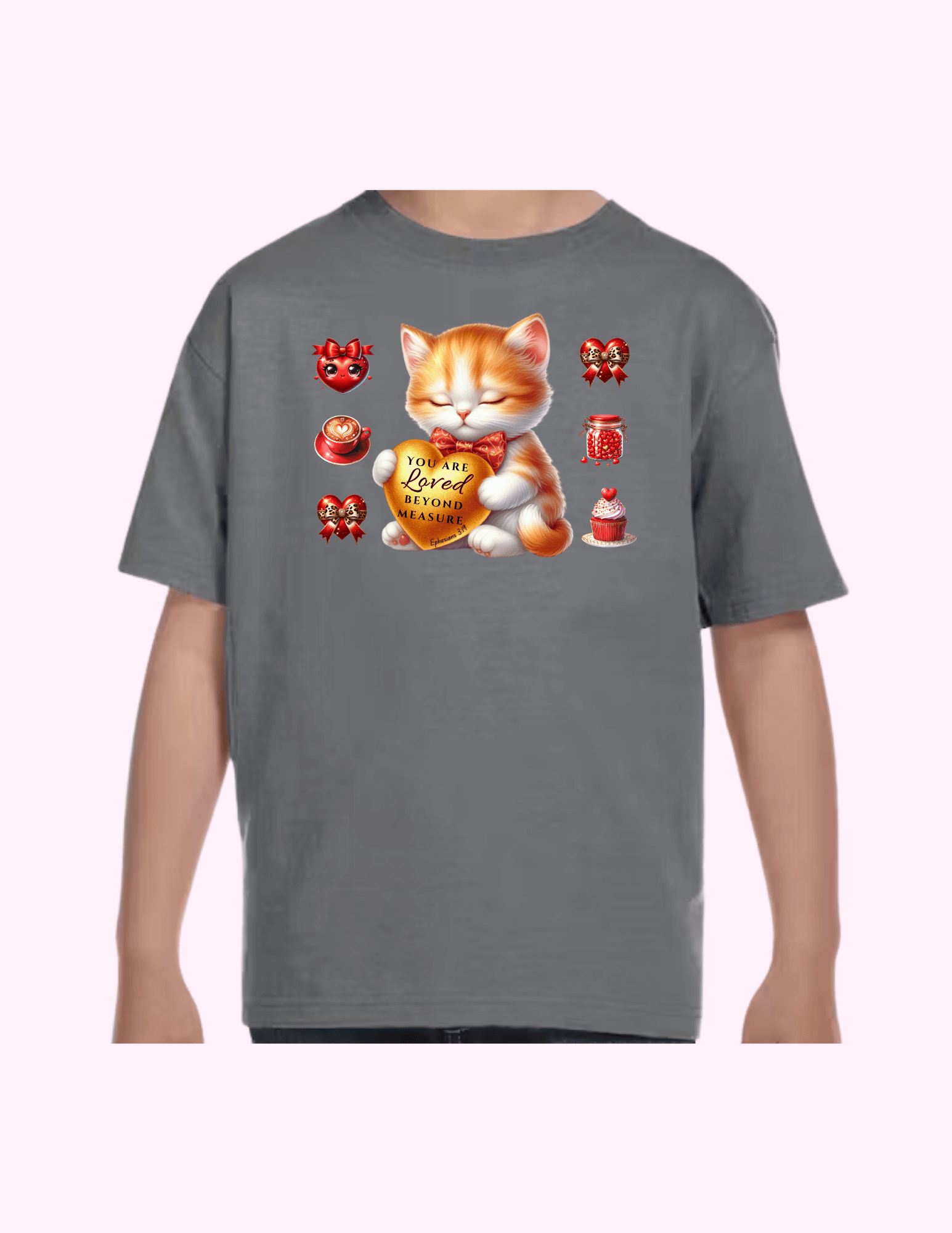 You Are Loved - Kids T-Shirt featuring unique artwork, perfect for personal style and expression.