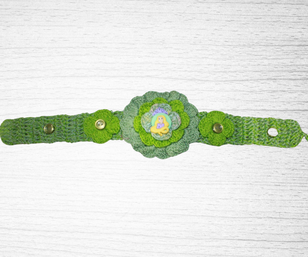 Green Princess Fashion Headband