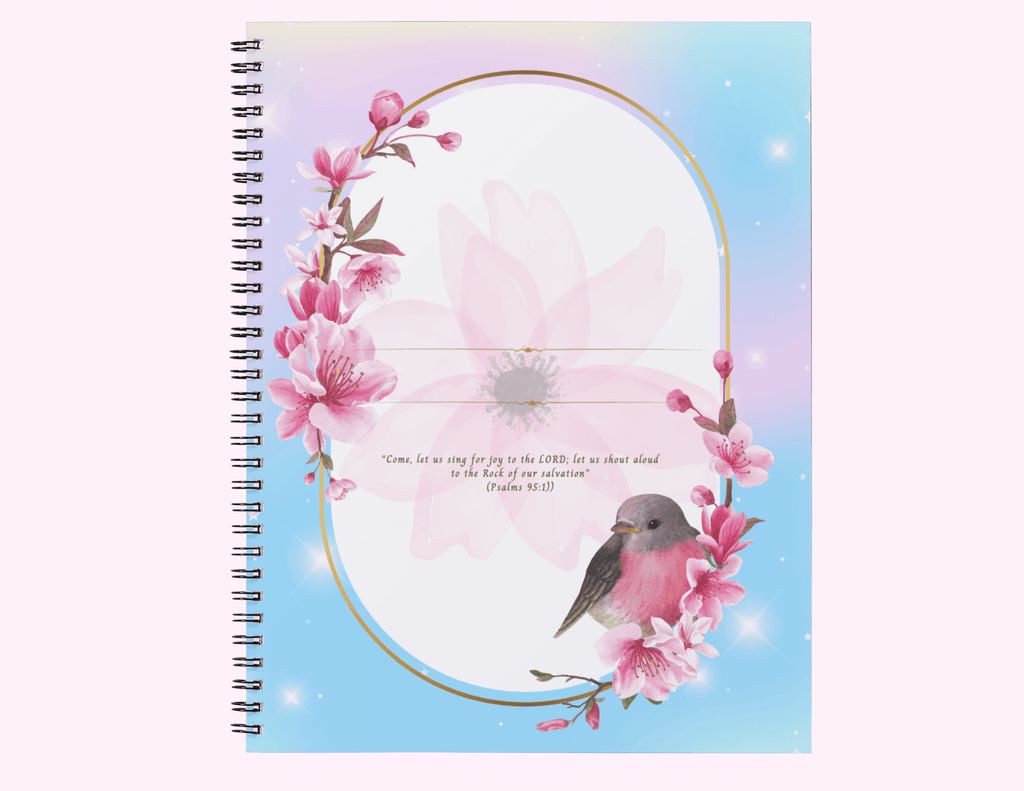 Spring - Journal (Notebook) With Bible Text featuring unique artwork, perfect for personal style and expression.