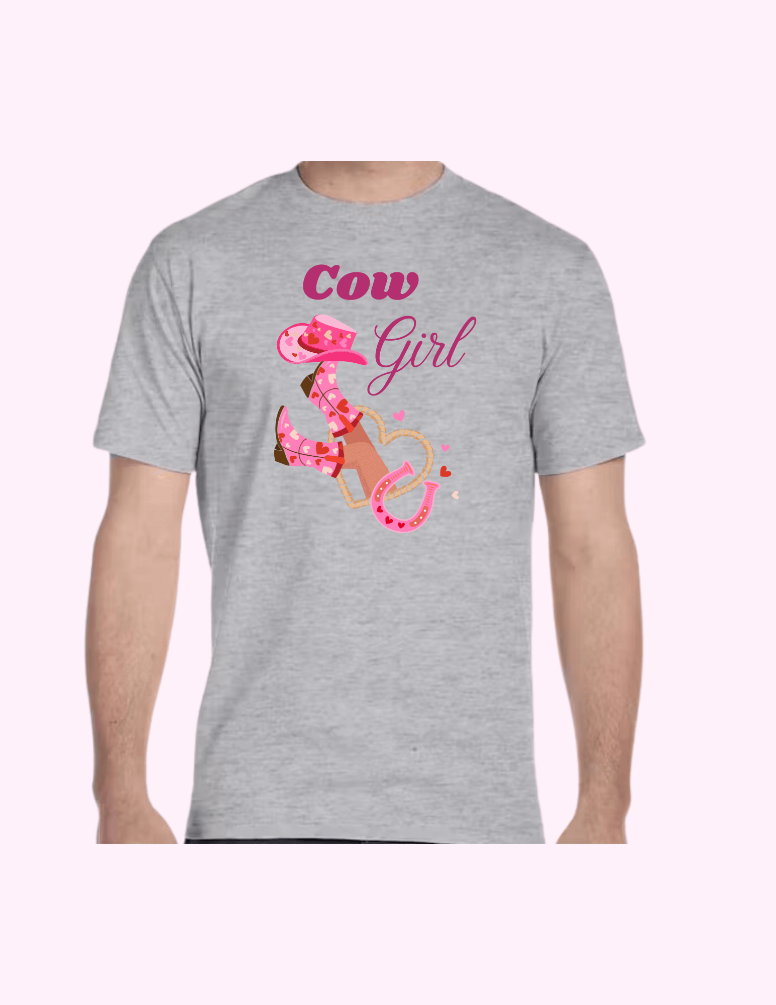 Cowgirl - Adult T-Shirt featuring unique artwork, perfect for personal style and expression.