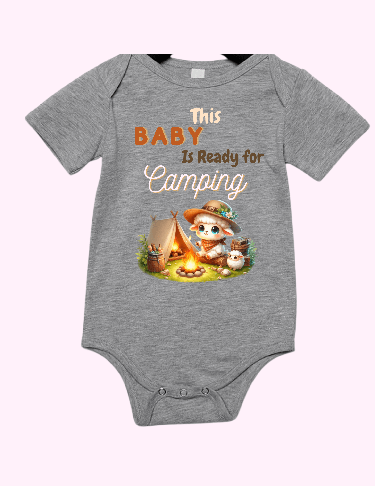 Ready To Camp - (Infant) featuring unique artwork, perfect for personal style and expression.