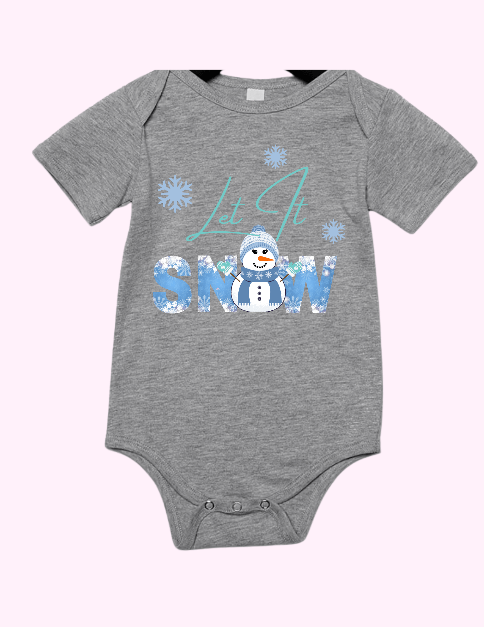 Let It Snow - Blue (Infant) featuring unique artwork, perfect for personal style and expression.