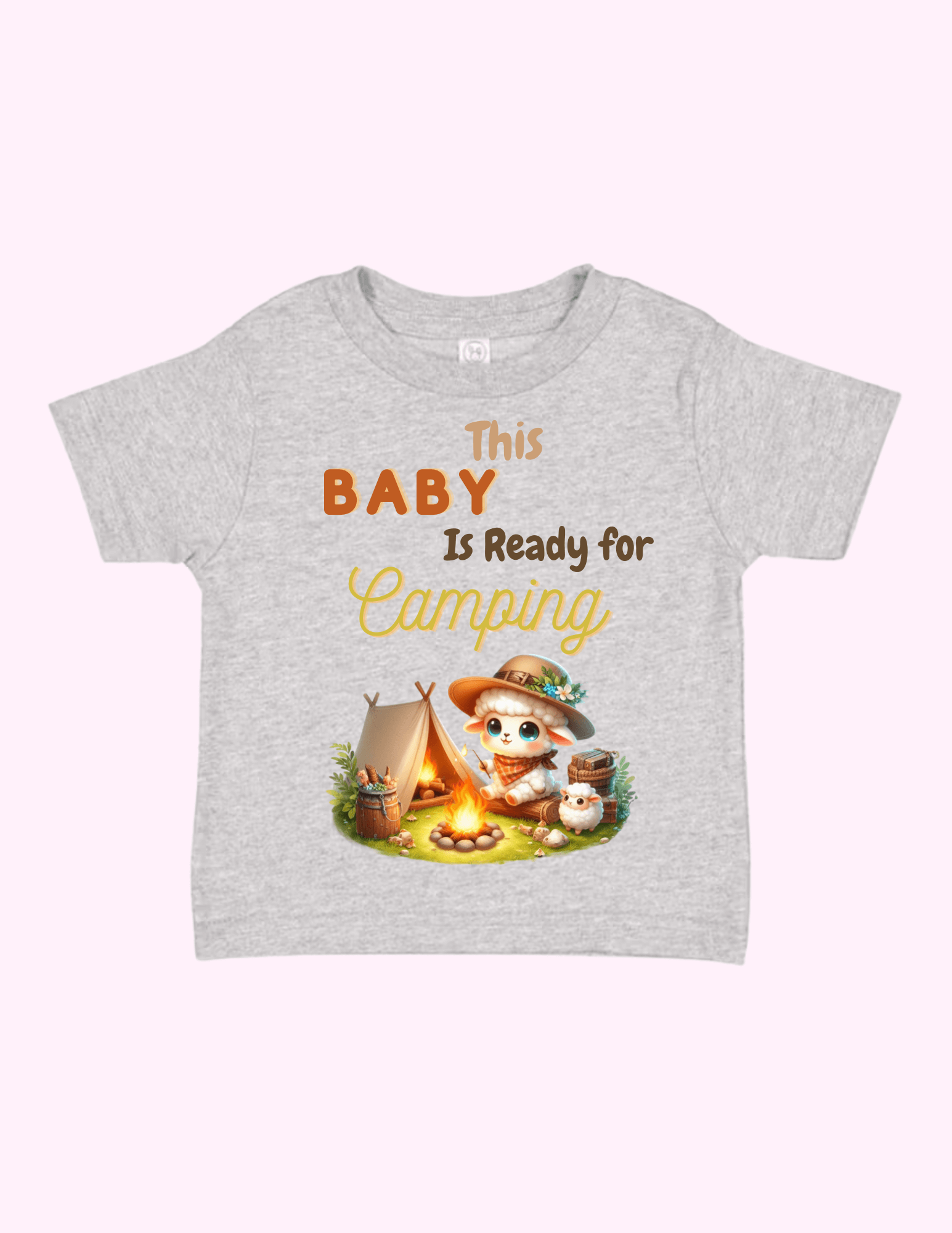 Ready To Camp (Toddler) featuring unique artwork, perfect for personal style and expression.