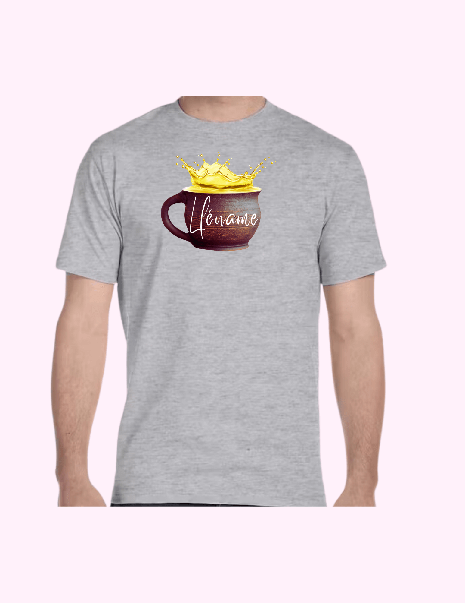 Lléname - Adult T-Shirt featuring unique artwork, perfect for personal style and expression.