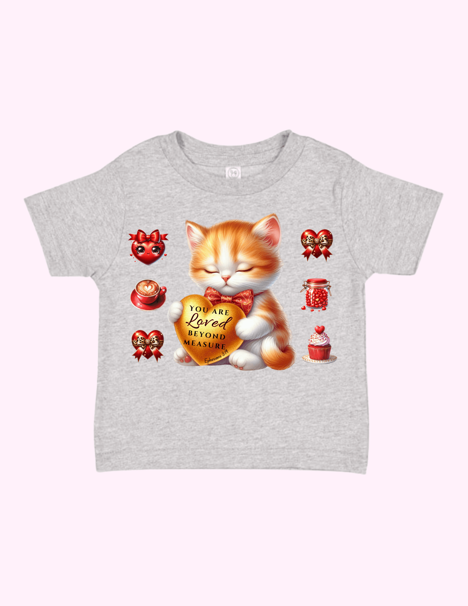 You Are Loved (Toddler) featuring unique artwork, perfect for personal style and expression.
