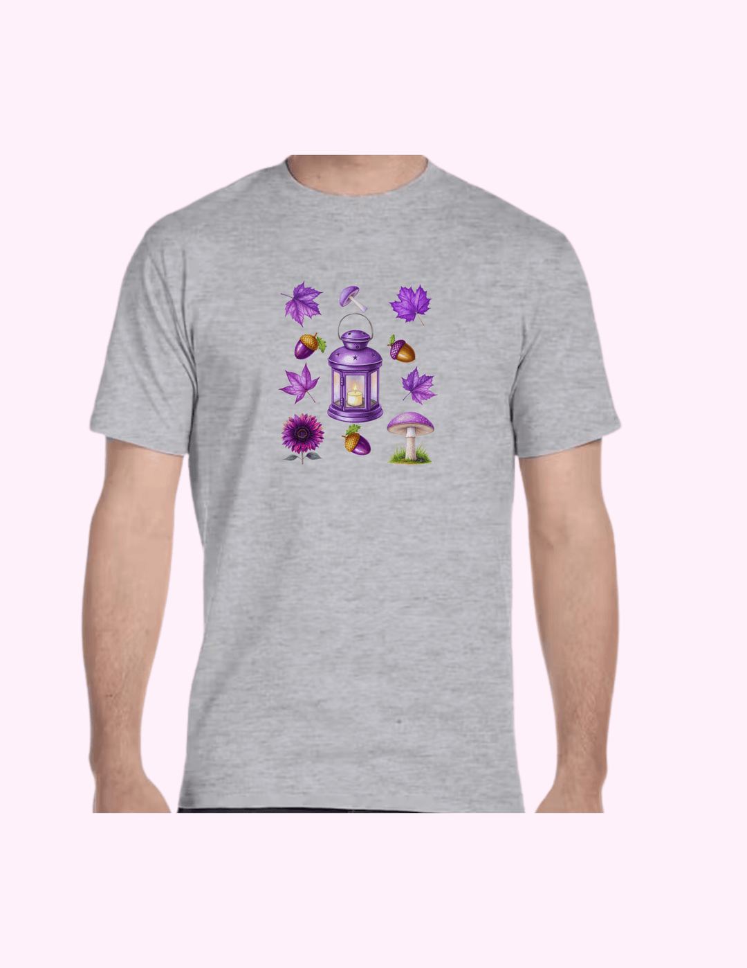 Purple Autumn - Adult T-Shirt