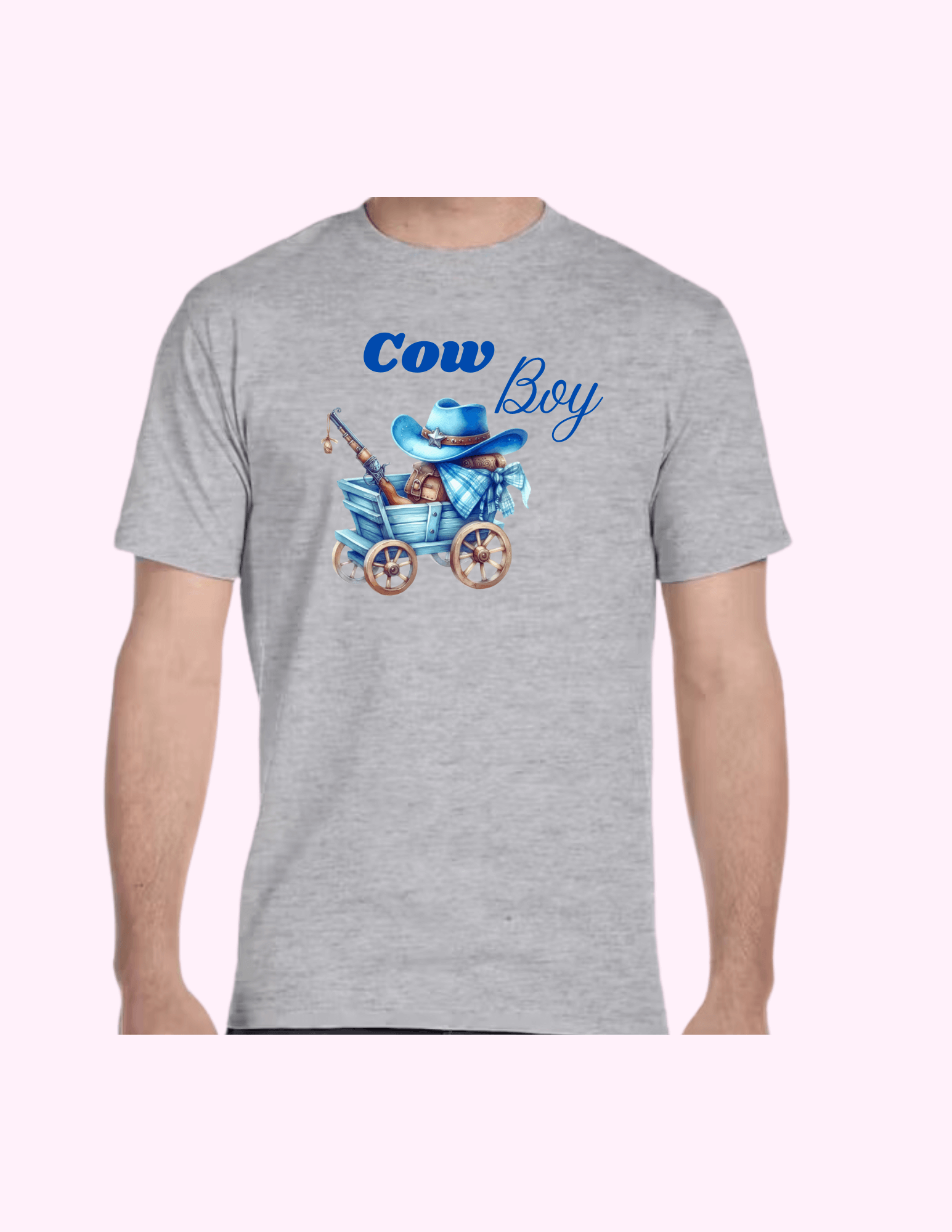 Cowboy - Adult T-Shirt featuring unique artwork, perfect for personal style and expression.