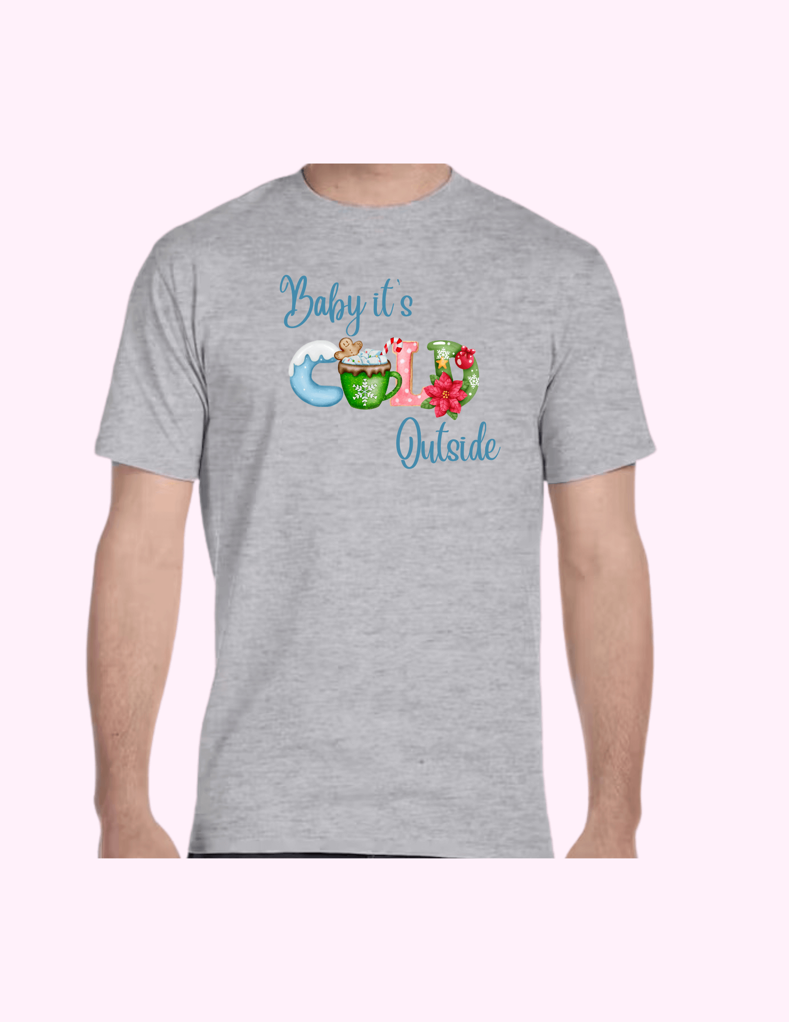 It's Cold Outside - Adult T-Shirt featuring unique artwork, perfect for personal style and expression.