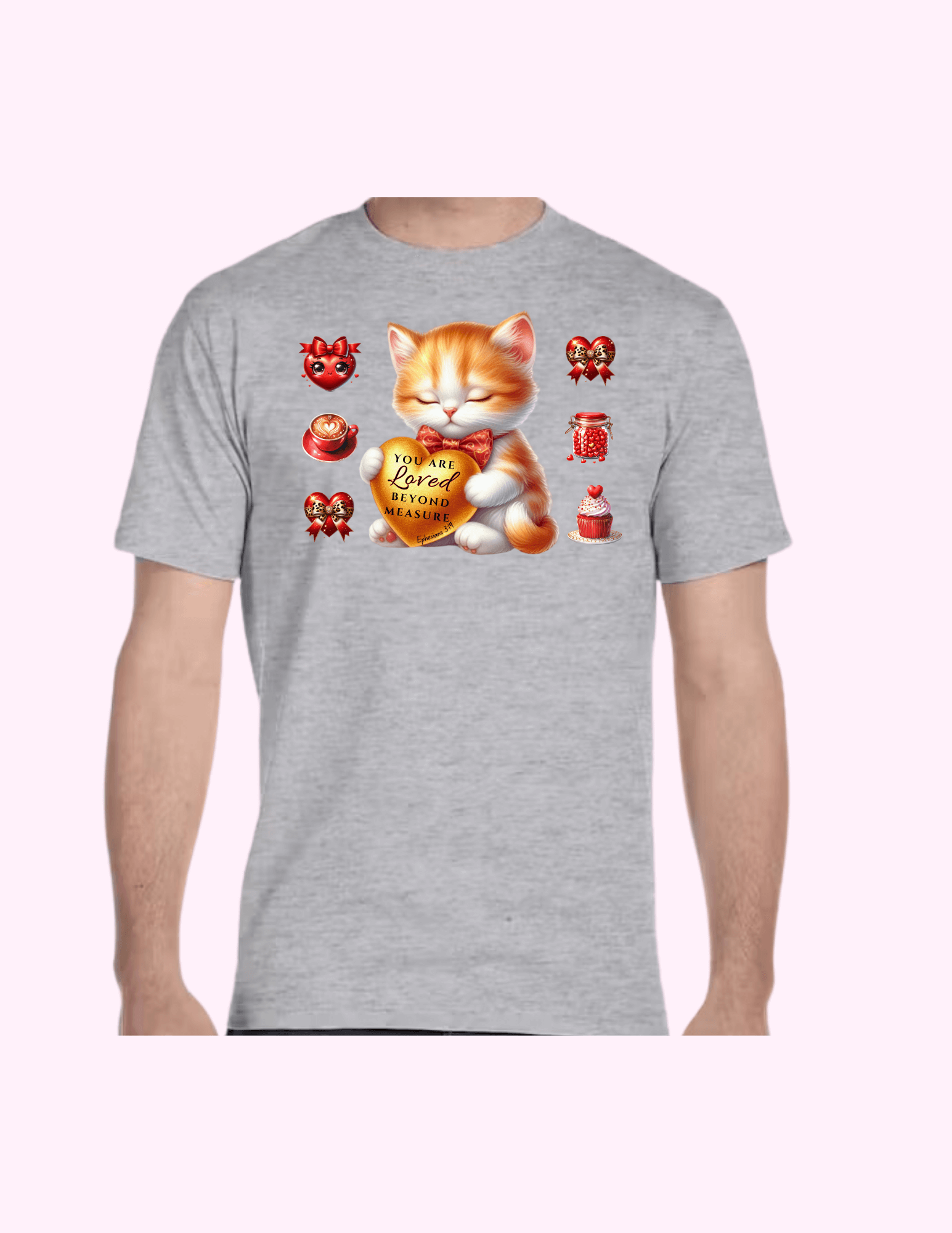 You Are Loved - Adult T-Shirt featuring unique artwork, perfect for personal style and expression.