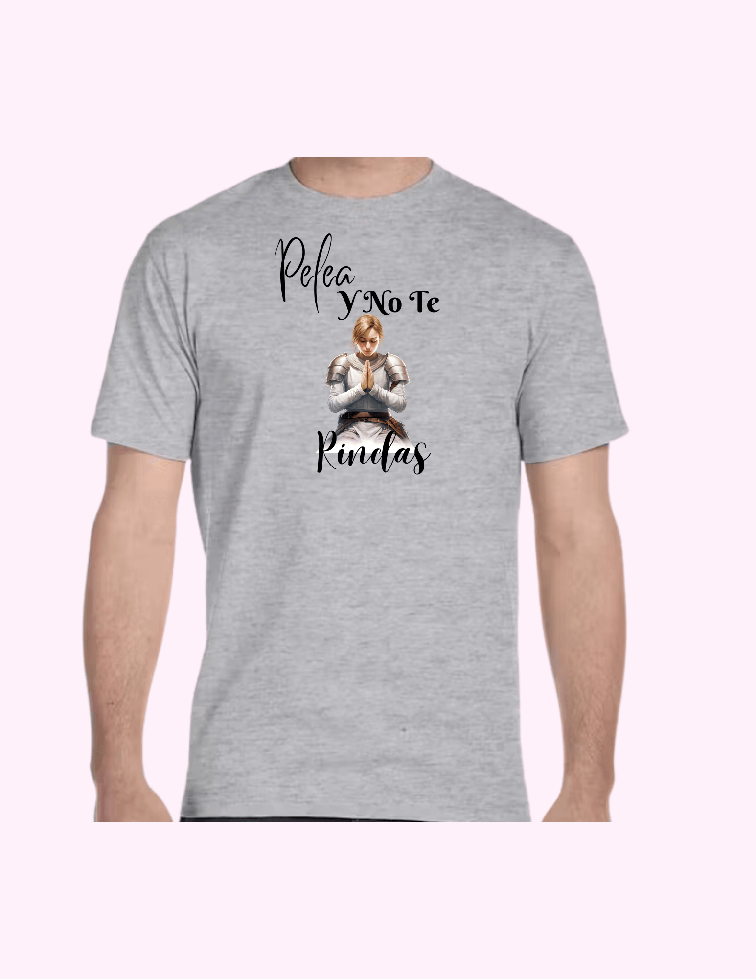 Pelea Y No Te Rindas (Woman) - Adult T-Shirt featuring unique artwork, perfect for personal style and expression.