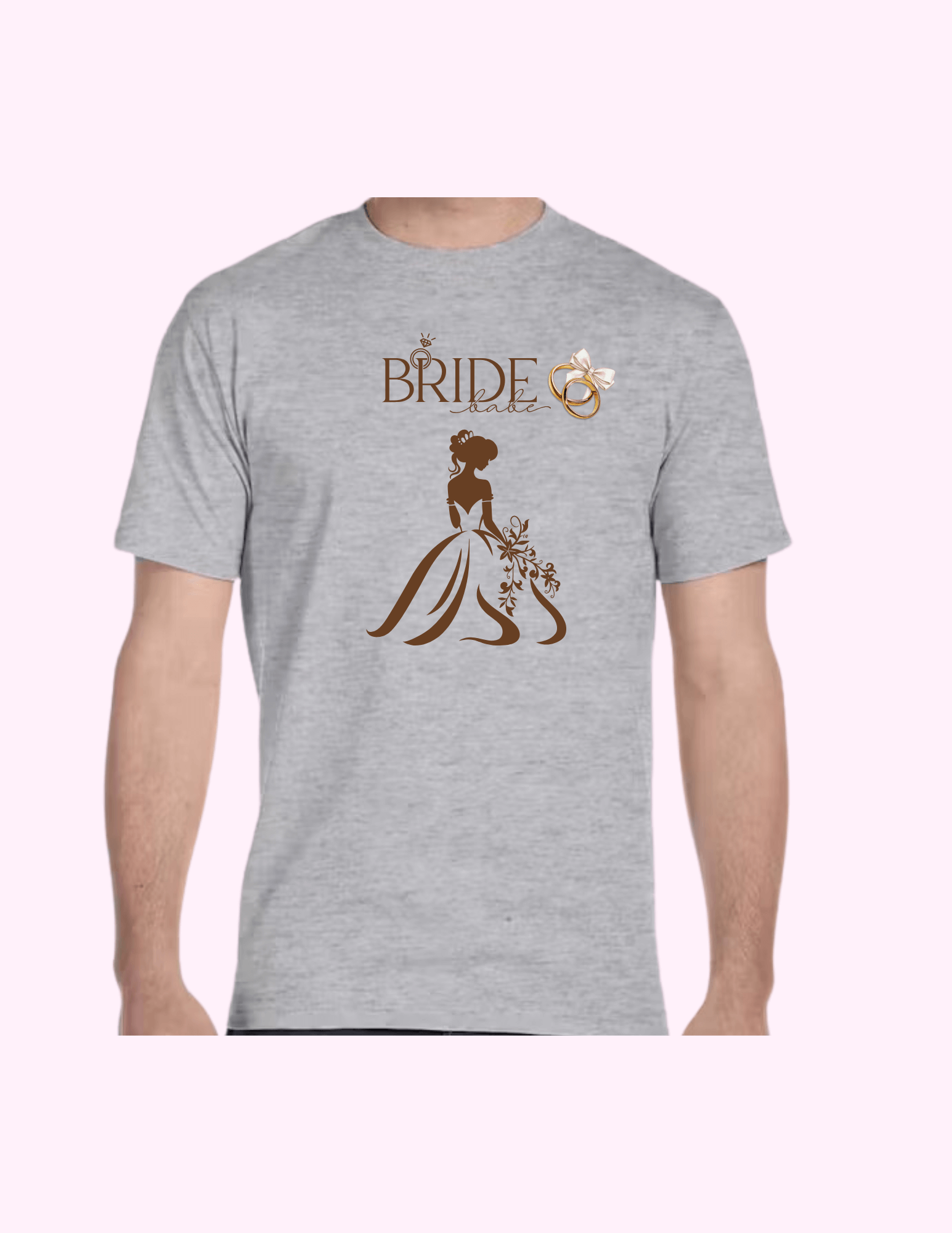 Bride - Adult T-Shirt featuring unique artwork, perfect for personal style and expression.