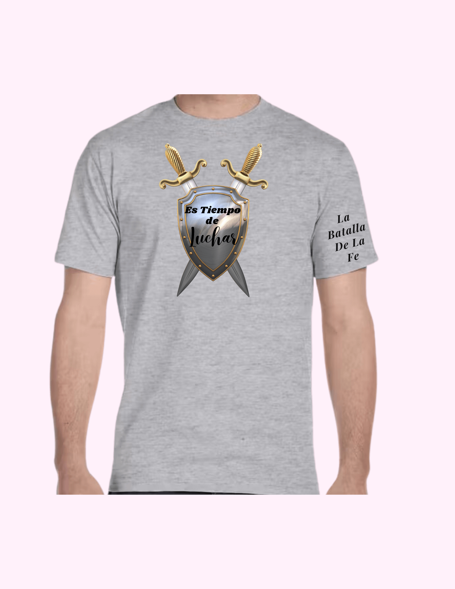 Es Tiempo De Luchar - Adult T-Shirt featuring unique artwork, perfect for personal style and expression.